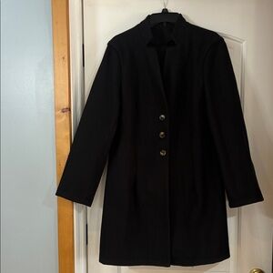 Sophisticated Black Women's Coat
